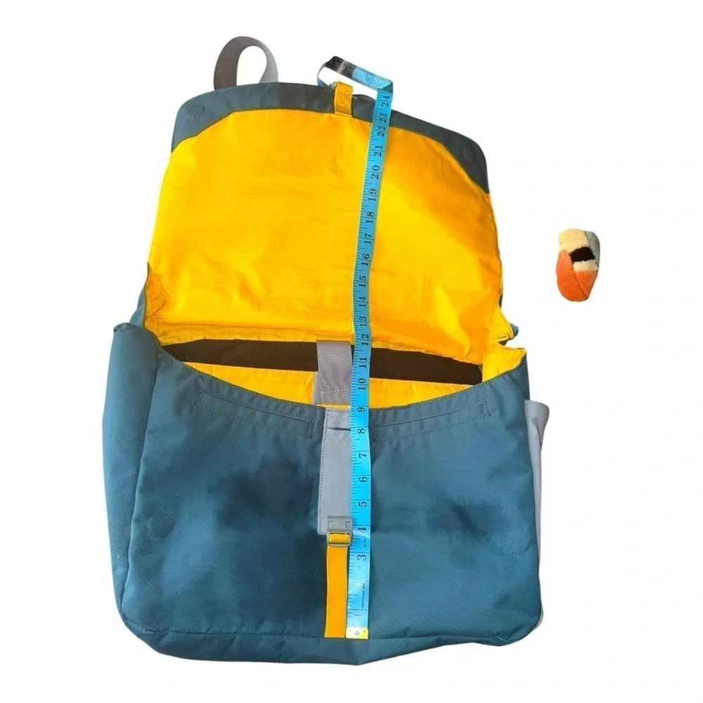 Cotopaxi Chuspa Teal/Gold Messenger  Travel Laptop Bag Tote 15L